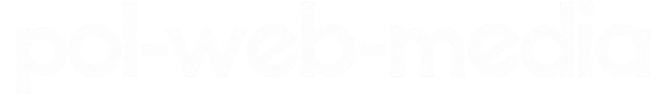 Pol-Web-Media Logo in Weiß